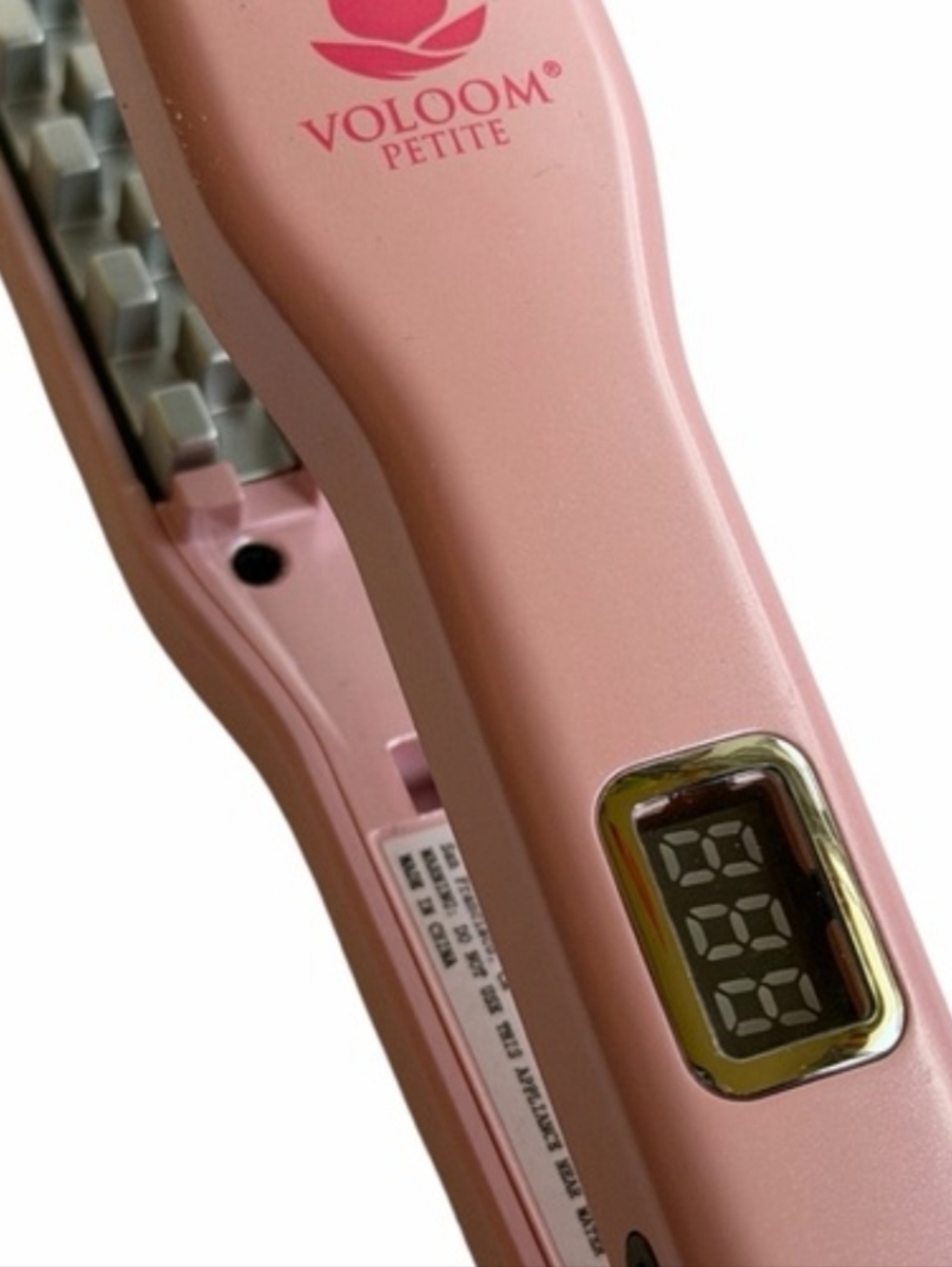 Voloom Pink Volumizing Ceramic Hair Iron - Picture 7 of 13